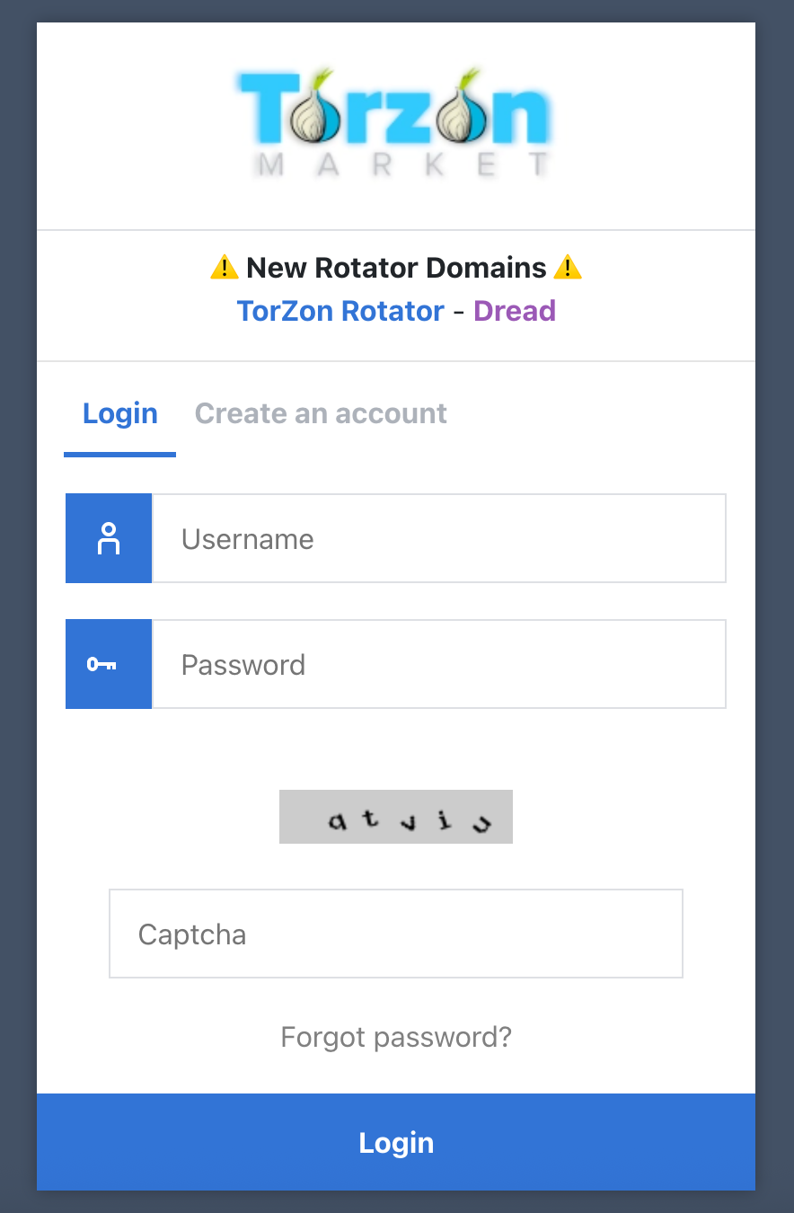 Managing your privacy choices with Torzon Market — darknet marketplace account and data control